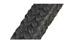 Acrylic Fiber Treated with Graphite
