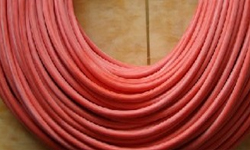 Red Silicone Rubber Cord